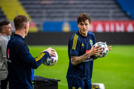 Victor Nilsson Lindelöf of the Swedish national football