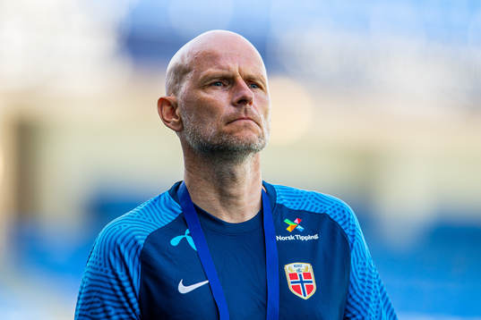 Ståle Solbakken, head coach of Norway