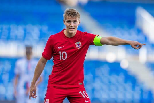 Martin Ødegaard of Norway