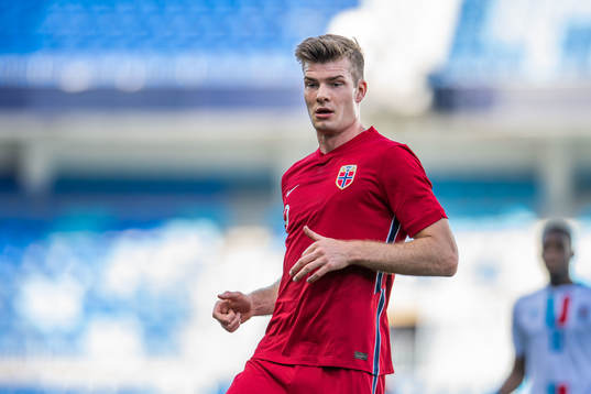 Alexander Sørloth of Norway