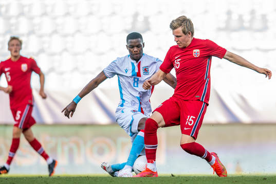 Christopher Martins Pereira of Luxembourg and Jens Petter