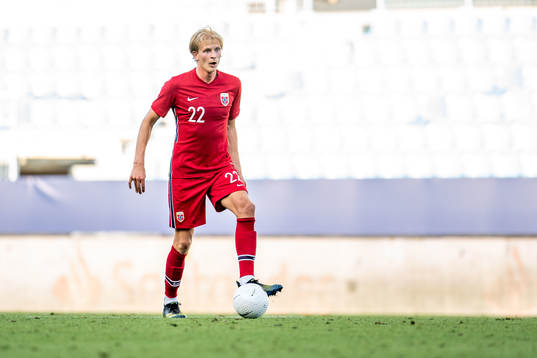 Morten Thorsby of Norway