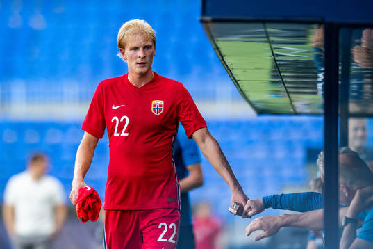 Morten Thorsby of Norway