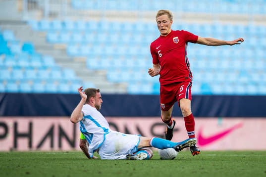 Laurent Jans of Luxembourg and Birger Meling of Norway