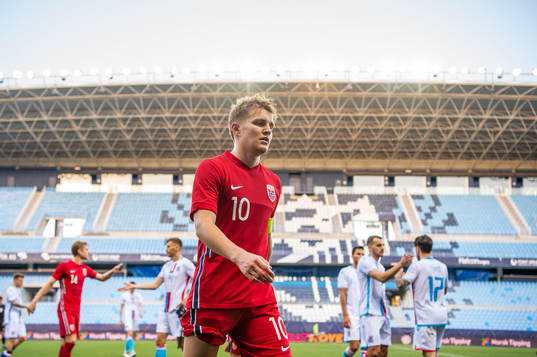 Martin Ødegaard of Norway