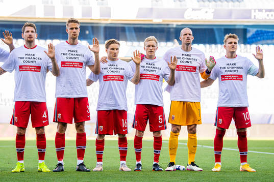 Stefan Strandberg, Kristoffer Ajer, Jonas Svensson, Birger