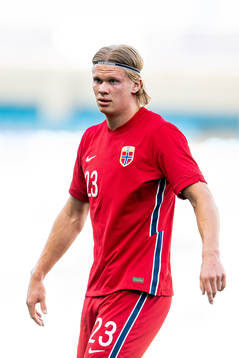 Erling Braut Haaland of Norway