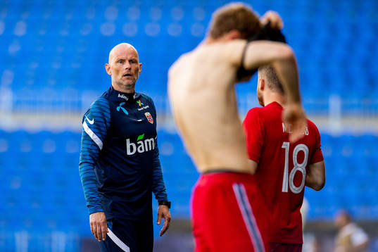 Ståle Solbakken, head coach of Norway