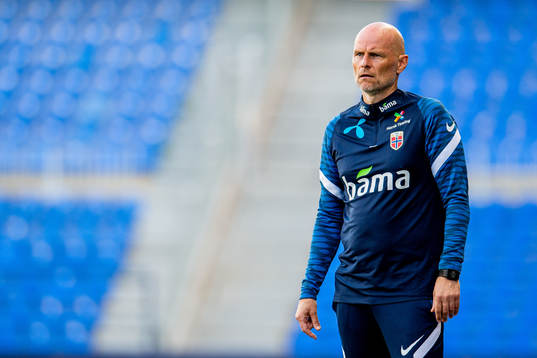 Ståle Solbakken, head coach of Norway