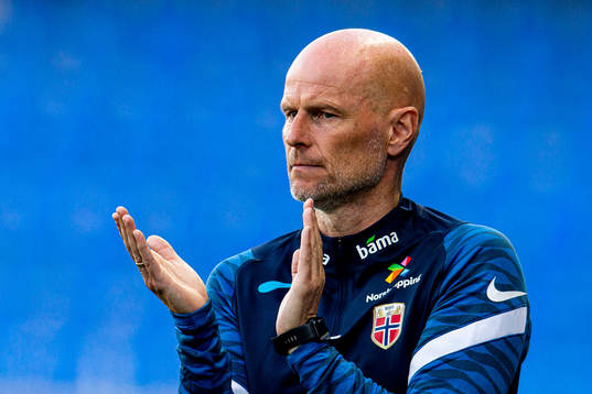 Ståle Solbakken, head coach of Norway