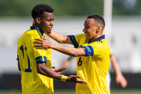 Bläddra bland fler bilder av Football, U21, International Friendly, Sweden - Finland