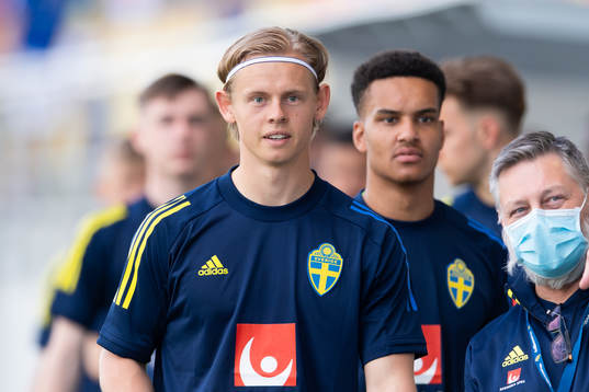 Goalkeeper Jakob Tånnander of Sweden