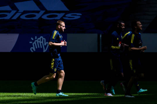 Dejan Kulusevski of the Swedish national football team