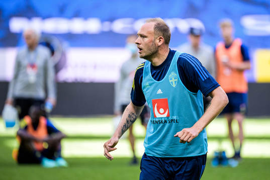 Andreas Granqvist  of the Swedish national football team