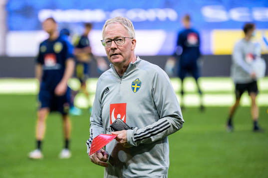 Lasse Jacobsson, scout of the Swedish national football team
