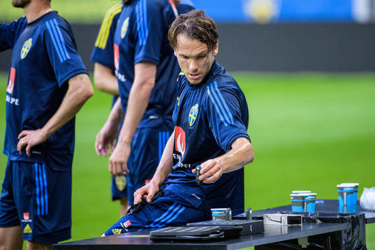 Albin Ekdal of the Swedish national football team