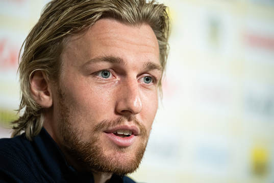 Emil Forsberg of the Swedish national football team