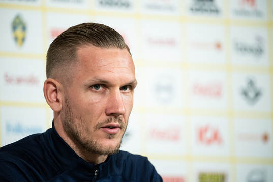 Robin Olsen of the Swedish national football team