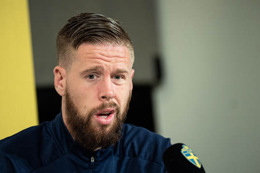 Pontus Jansson of the Swedish national football team