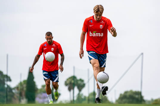 Kristian Thorstvedt of the Norwegian national football team