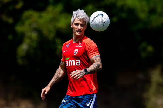 Mathias Normann of the Norwegian national football team