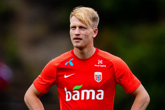 Andreas Hanche-Olsen of the Norwegian national football team