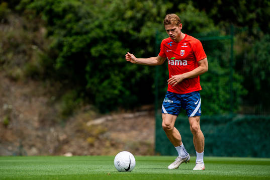 Julian Ryerson of the Norwegian national football team