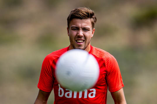 Fredrik André Bjørkan of the Norwegian national football