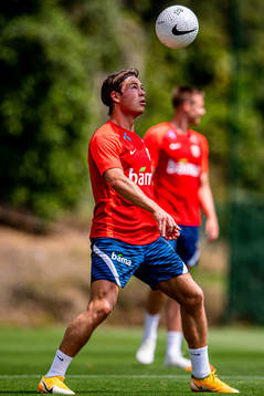 Patrick Berg of the Norwegian national football team