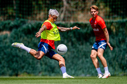 Mathias Normann of the Norwegian national football team