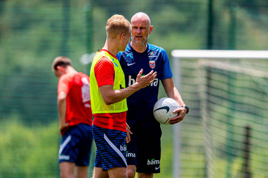 Ståle Solbakken, head coach of the Norwegian national