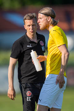 Hittarps tränare Erik Edman