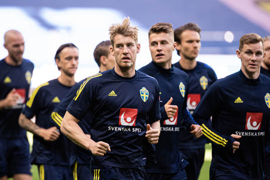 Filip Helander of the Swedish national football team