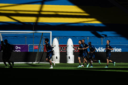 Jordan Larsson, Robin Quaison, Ken Sema and Kristoffer