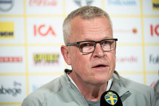 Head coach Janne Andersson of the Swedish national football