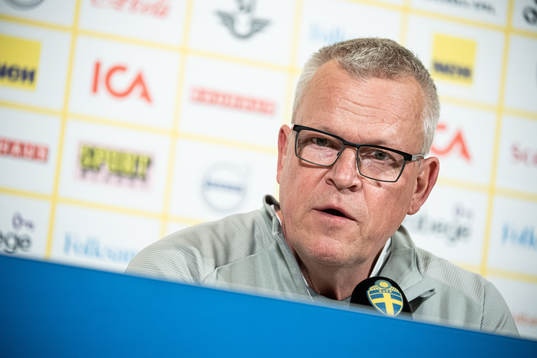 Head coach Janne Andersson of the Swedish national football