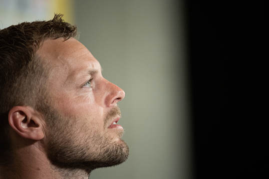 Sebastian Larsson of the Swedish national football team