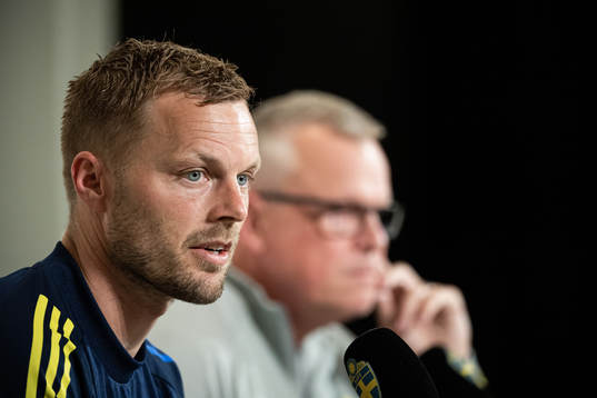 Sebastian Larsson of the Swedish national football team