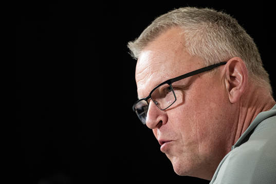 Head coach Janne Andersson of the Swedish national football