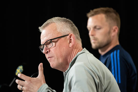 Head coach Janne Andersson of the Swedish national football