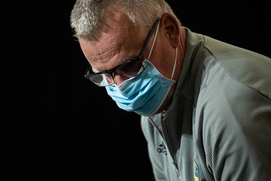 Head coach Janne Andersson of the Swedish national football