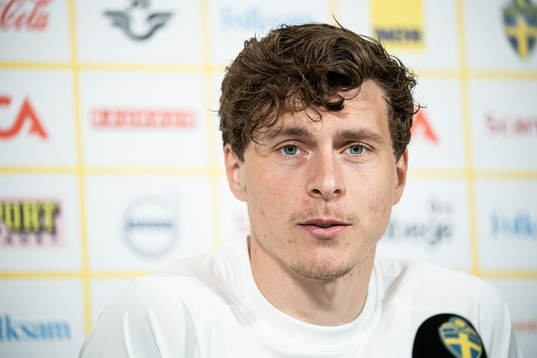 Victor Nilsson Lindelöf of the Swedish national football