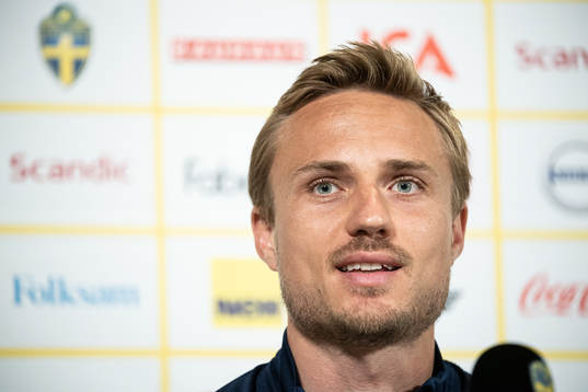 Pierre Bengtsson of the Swedish national football team