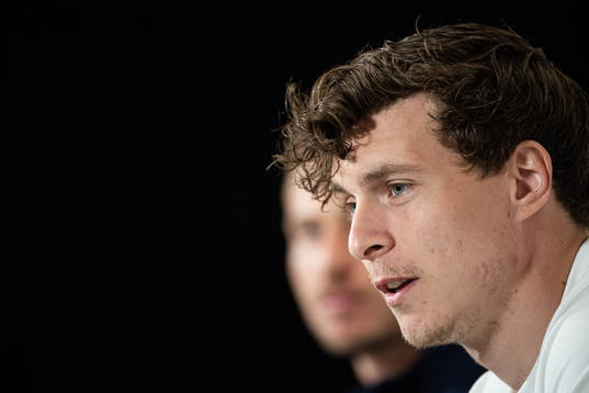 Victor Nilsson Lindelöf of the Swedish national football