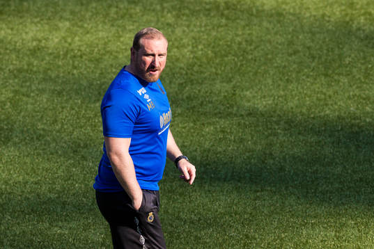 Gefles tränare Mikael Bengtsson