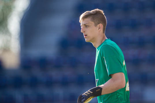 Gefles målvakt Albin Lorenz