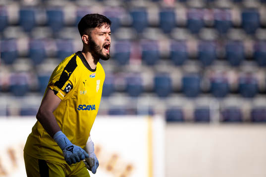Assyriskas målvakt Nahir Saliba