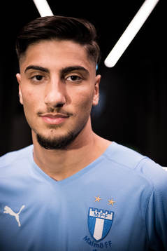 Malmö FF presenterar Peter Gwargis som ny spelare