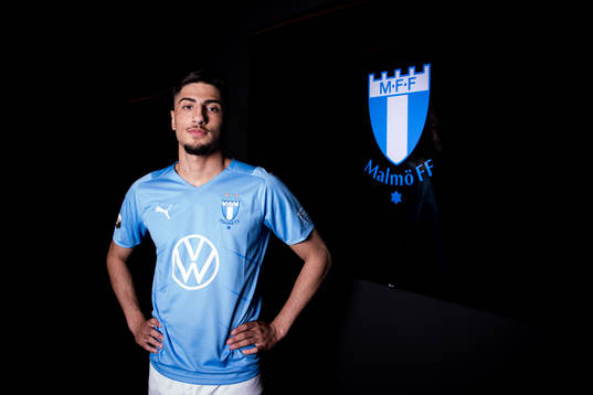 Malmö FF presenterar Peter Gwargis som ny spelare