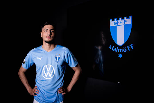 Malmö FF presenterar Peter Gwargis som ny spelare